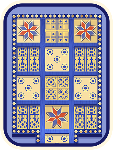 Royal Game of Ur board